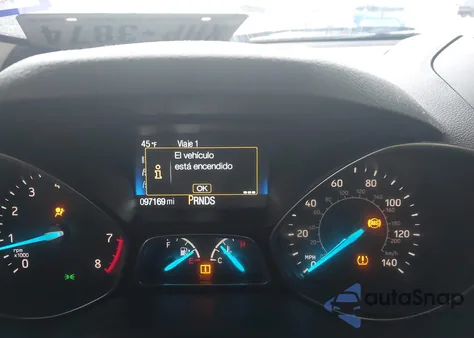 2018 Ford Escape S z USA, uszkodzony, nr VIN 1FMCU0F78JUB41751
